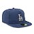 Boné New Era Quilted 5950A-Frame Los Angeles Dodgers Azul - Imagem 3