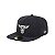 Boné New Era Quilted 5950A-Frame Chicago Bulls Preto - Imagem 1