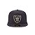 Boné New Era Quilted 5950A-Frame Las Vegas Raiders Preto - Imagem 2