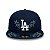 Boné New Era 5950 Garden Los Angeles Dodgers Fechado Azul - Imagem 2