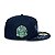 Boné New Era 5950 Garden Los Angeles Dodgers Fechado Azul - Imagem 5