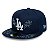 Boné New Era 5950 Garden Los Angeles Dodgers Fechado Azul - Imagem 1