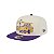 Boné New Era 950AF Los Angeles Lakers All-Star Off White - Imagem 1