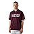Camiseta New Era Manga Curta Chicago Bulls Vinho - Imagem 1