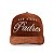 Boné New Era Team Script San Diego Padres Marrom Masculino - Imagem 2