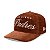 Boné New Era Team Script San Diego Padres Marrom Masculino - Imagem 1