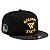 Boné New Era 950 Golden State Warriors Aba Reta Preto - Imagem 3