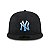 Boné New Era 5950 Fitted New York Yankees Tonal Koi Preto - Imagem 2