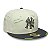 Boné New Era 5950 New York Yankees Off White e Verde - Imagem 3