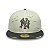 Boné New Era 5950 New York Yankees Off White e Verde - Imagem 2