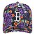 Boné New Era Skull And Roses 950A-Frame Boston Red Sox Roxo - Imagem 2