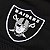 Camiseta New Era Jersey Las Vegas Raiders Masculino Preto - Imagem 3