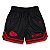 Bermuda New Era Shorts Historic Kansas City Chiefs Preto - Imagem 1