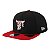 Boné New Era 950 Sport Chicago Bulls Preto e Vermelho - Imagem 1