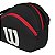 Raqueteira Wilson Advantage 25 Preto e Vermelho - Imagem 5