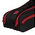 Raqueteira Wilson Advantage 25 6Pack Preto e Vermelho - Imagem 3