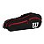 Raqueteira Wilson Advantage 25 6Pack Preto e Vermelho - Imagem 1