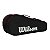 Raqueteira Wilson Advantage 25 6Pack Preto e Vermelho - Imagem 2