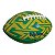 Mini Bola de Futebol Americano NFL São Paulo Wilson Verde - Imagem 2