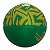 Mini Bola de Futebol Americano NFL São Paulo Wilson Verde - Imagem 3