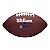 Bola de Futebol Americano Wilson Flag Jr Marrom - Imagem 2
