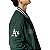 Jaqueta New Era Bomber Oakland Athletics Verde Masculino - Imagem 4