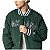 Jaqueta New Era Bomber Oakland Athletics Verde Masculino - Imagem 3