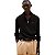Suéter Tommy Hilfiger Essential Gola Alta C/Ziper Preto - Imagem 1