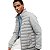 Jaqueta Tommy Hilfiger Puffer Mix Texturas Masculino Cinza - Imagem 3