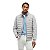 Jaqueta Tommy Hilfiger Puffer Mix Texturas Masculino Cinza - Imagem 1