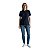 Camisa Polo Tommy Hilfiger Co Pique Classic Feminino Marinho - Imagem 4