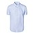 Camisa Social Reserva Mc Linho Pienza Masculino Azul Claro - Imagem 1