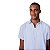 Camisa Social Reserva Mc Linho Pienza Masculino Azul Claro - Imagem 3