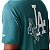 Camiseta New Era Food Regular Los Angeles Dodgers Verde - Imagem 4