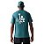 Camiseta New Era Food Regular Los Angeles Dodgers Verde - Imagem 2
