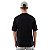 Camiseta New Era Regular New York Mets Masculino Preto - Imagem 2