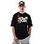 Camiseta New Era Regular New York Mets Masculino Preto - Imagem 1