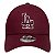 Boné New Era Team Outline 940 Los Angeles Dodgers Vinho - Imagem 2