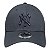 Boné New Era League Ess 940 New York Yankees Cinza Escuro - Imagem 2