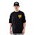 Camiseta New Era Player Los Angeles Lakers Preto - Imagem 1
