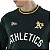 Camiseta New Era Oakland Athletics Premium Masculino Verde - Imagem 4