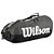 Raqueteira Wilson Esportiva Team II 6 Pack Cinza/Preta - Imagem 1