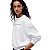Moletom Tommy Hilfiger Fleece Feminino Branco - Imagem 3