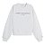 Moletom Tommy Hilfiger Fleece Feminino Branco - Imagem 4
