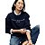 Moletom Tommy Hilfiger Fleece Feminino Marinho - Imagem 3