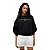 Moletom Tommy Hilfiger Fleece Feminino Preto - Imagem 1