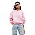 Moletom Tommy Hilfiger Fleece Feminino Rosa Claro - Imagem 1
