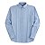 Camisa Social Reserva Manga Longa Linho Pienza Azul Claro - Imagem 3