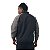 Jaqueta Champion Bomber Raglan Two Tone Preto e Cinza - Imagem 2