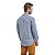 Camisa Social Reserva Manga Longa New Oxford Color Azul - Imagem 2